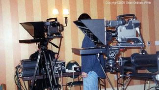 Double Camera Mount teleprompter - Infomercial