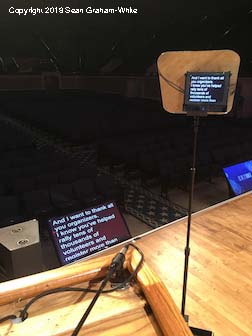 Executive Speech Prompter - with 50
